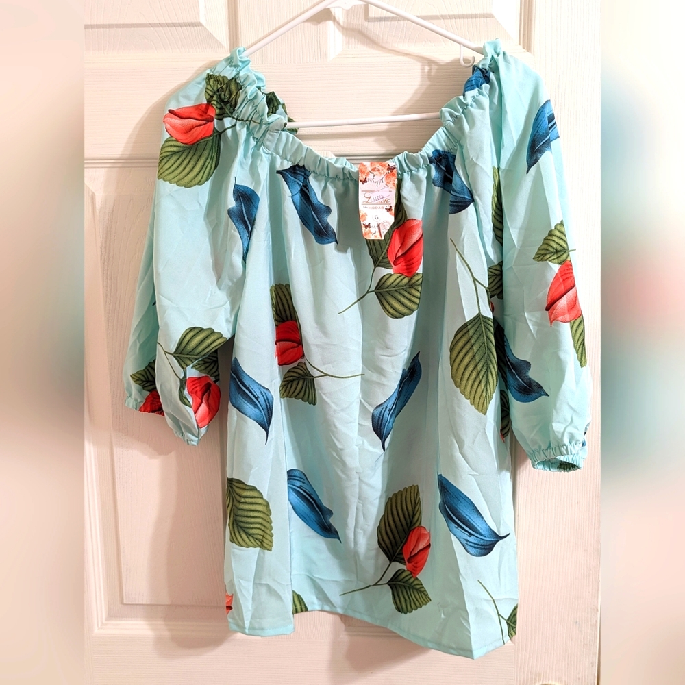 Off shoulder blouse top